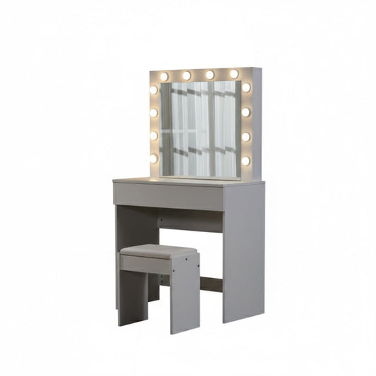 "York' LED Light Dressing Table and Stool sue-e furniture