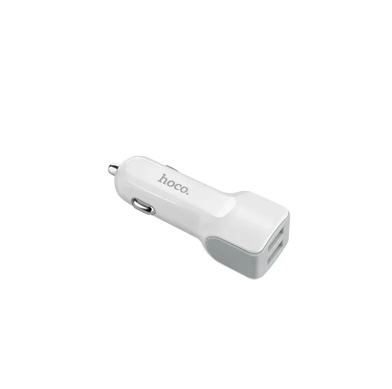 Z23 Dual USB Car Charger 2.4A 12W | Fast In-Car Charging Adapter.
