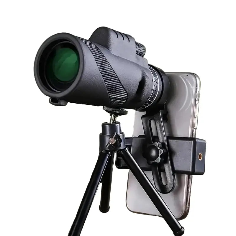 Zoom Monocular Telescope with Tripod & Phone Clip Habicare